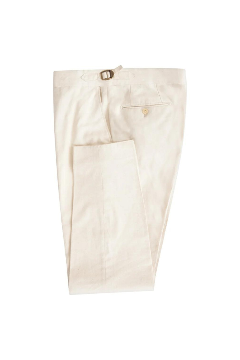 Tan Linen Pants