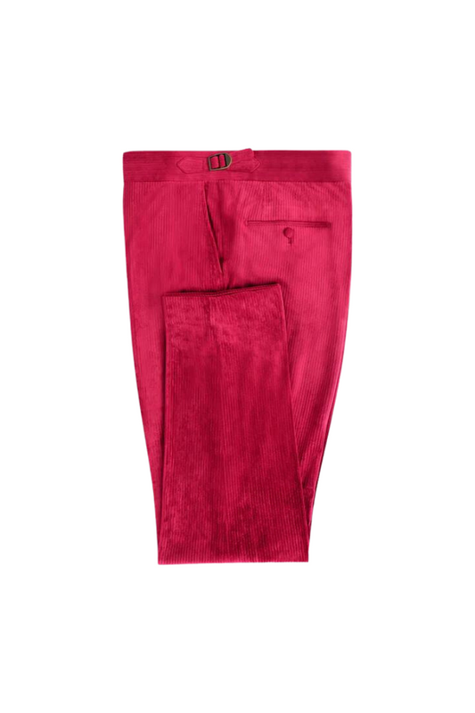 Berry Corduroy Pants