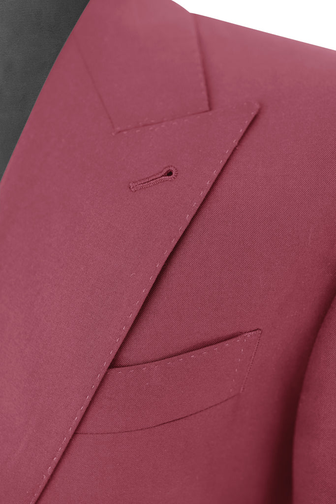 Rosewood Maroon Suit