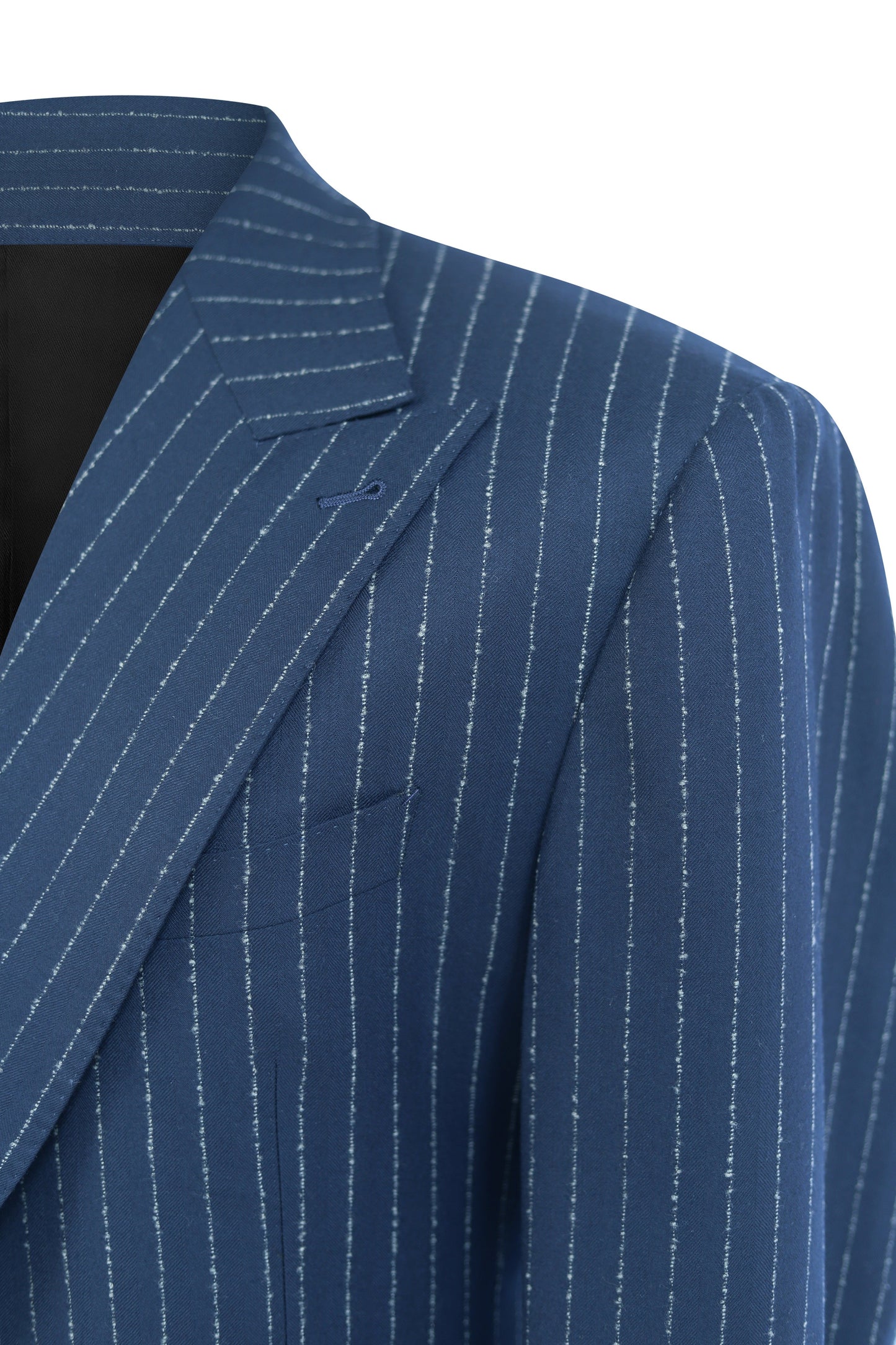 Admiral Blue Chalkstripe Jacket