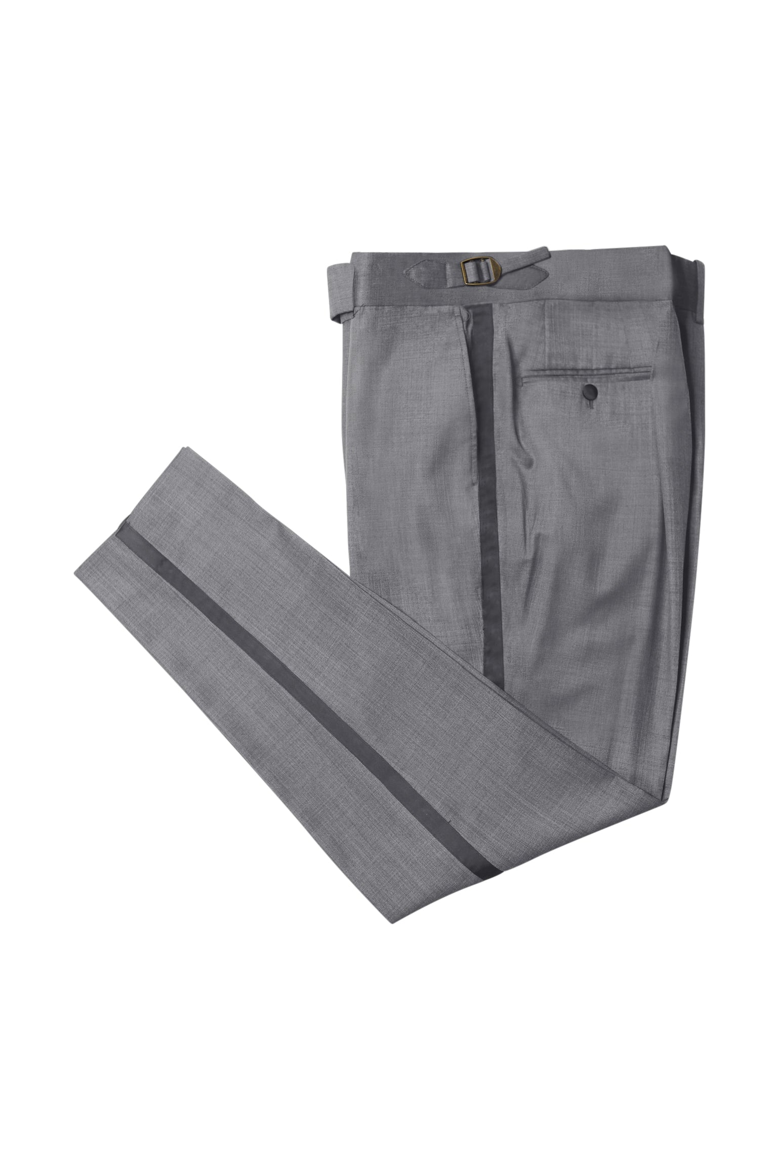 Dark Grey Royale Tuxedo Pants