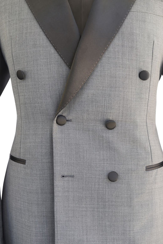 Dark Grey Royale Tuxedo Jacket