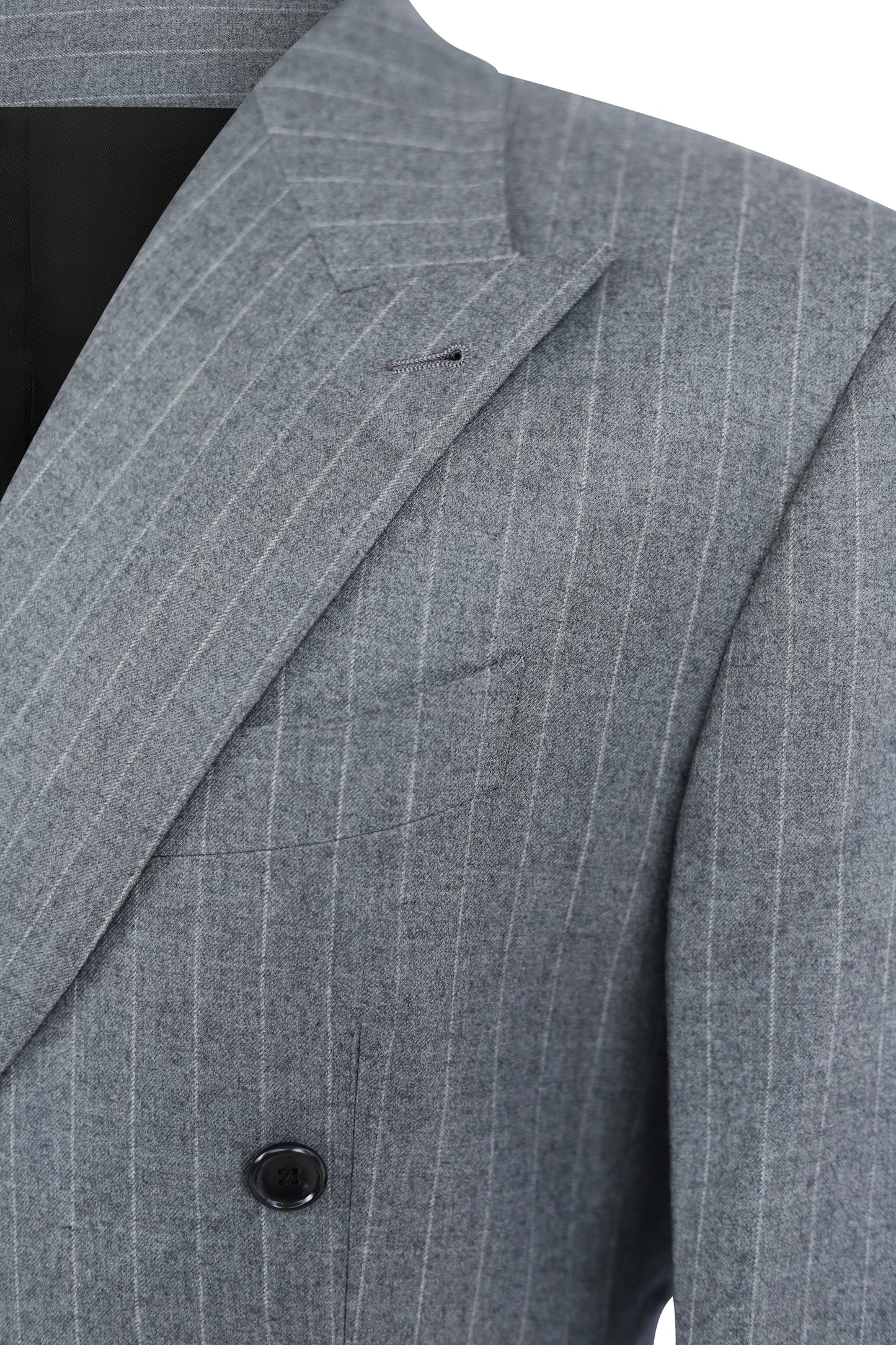 Iron Grey Pinstripe Jacket