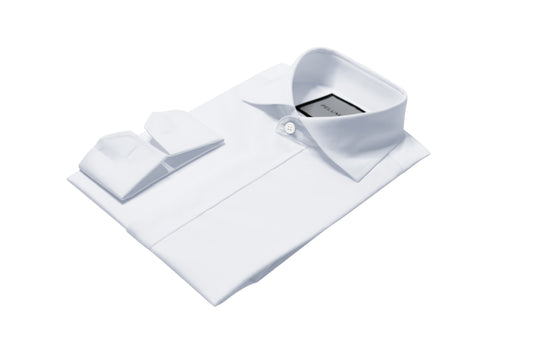 White Concealed Dress Shirt