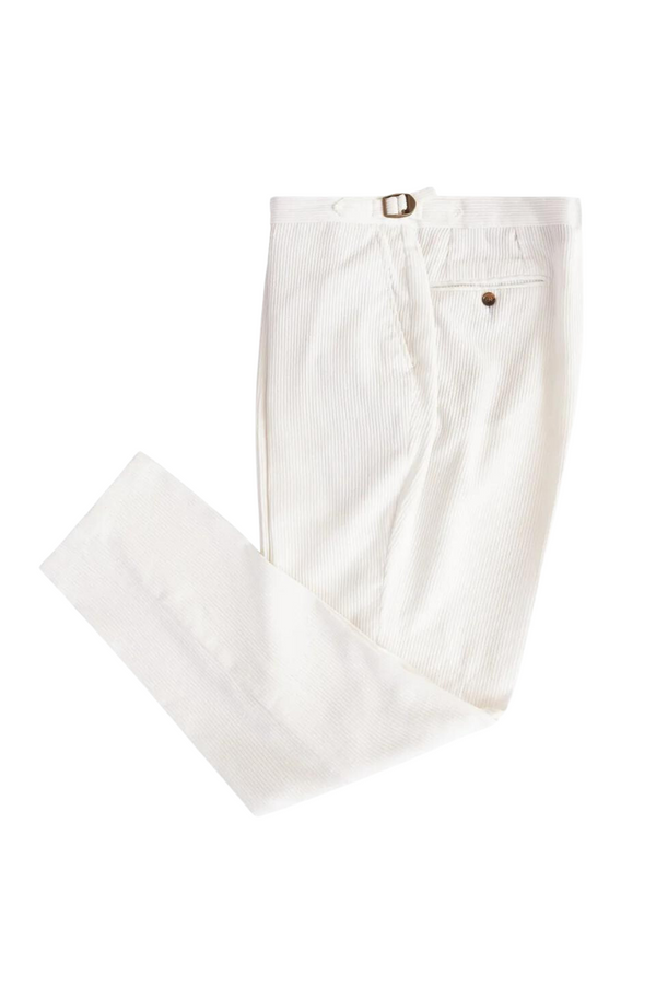 White Corduroy Pants