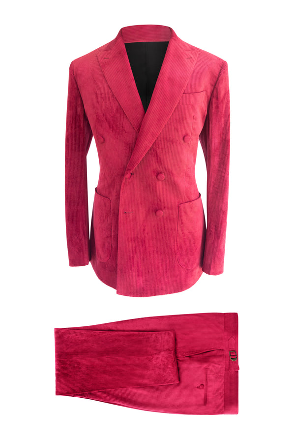 Berry Corduroy Suit
