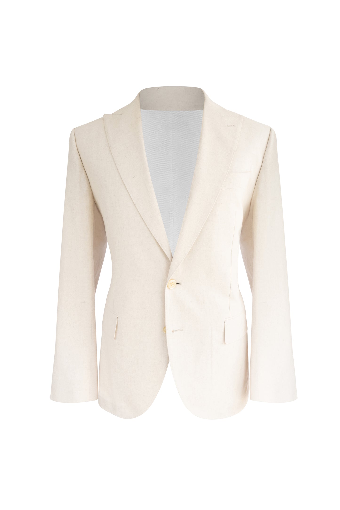 Tan Linen Suit