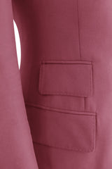 Rosewood Maroon Suit