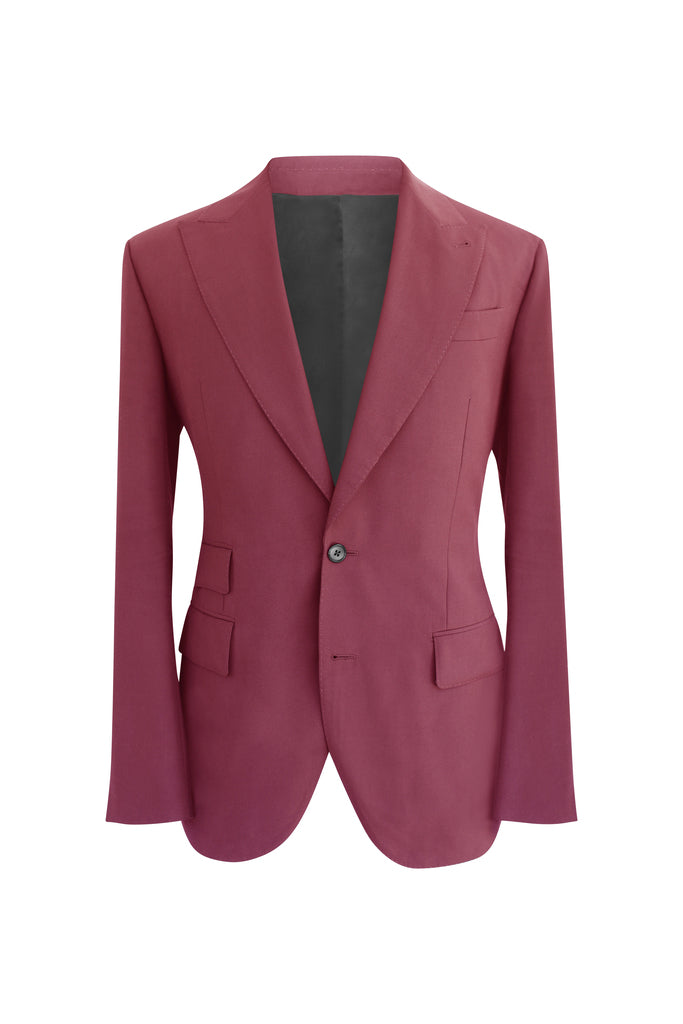 Rosewood Maroon Suit