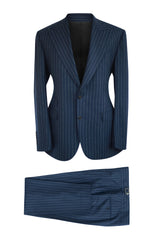 Admiral Blue Chalkstripe Suit