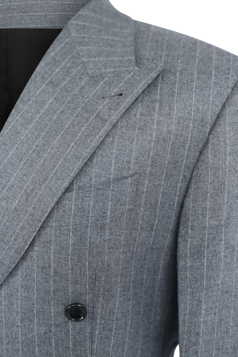 Iron Grey Pinstripe Jacket
