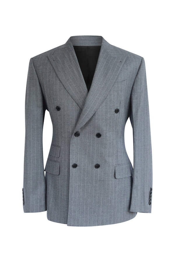 Iron Grey Pinstripe Suit