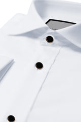 White Tuxedo Dress Shirt
